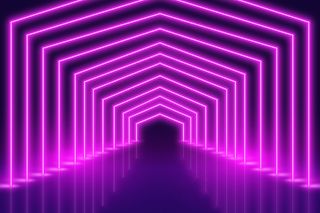 霓虹灯背景紫色设计