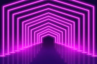 霓虹灯背景紫色设计