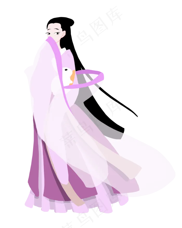 嫦娥玉兔(2000X2500(DPI:300))psd模版下载