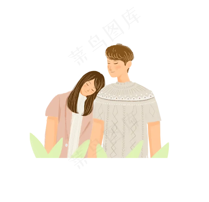 情人节七夕情侣约会(2000X2500(DPI:300))psd模版下载