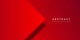 抽象红色几何背景