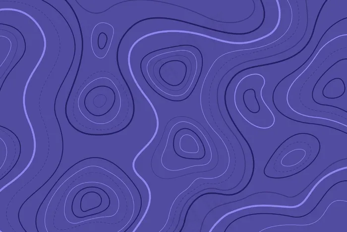 地形图蓝色等高线eps,ai矢量模版下载