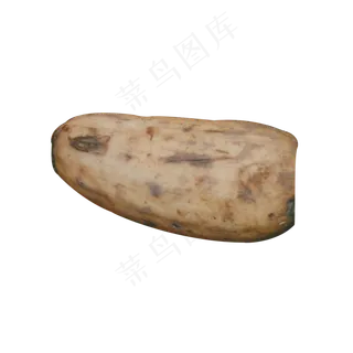 一大块新鲜的莲藕