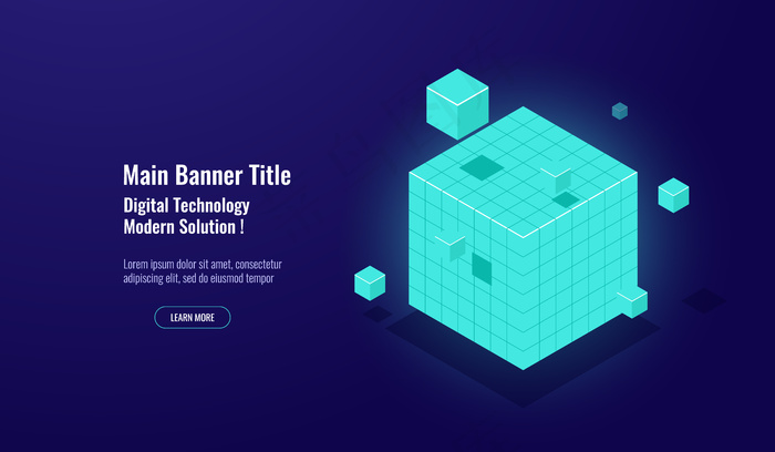 服务器机房，大数据，云计算，人工智能，数据处理，数据库