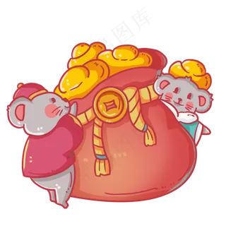 两只偷金的老鼠