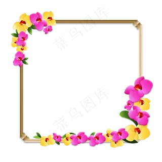 二十四节气仿真立秋边框