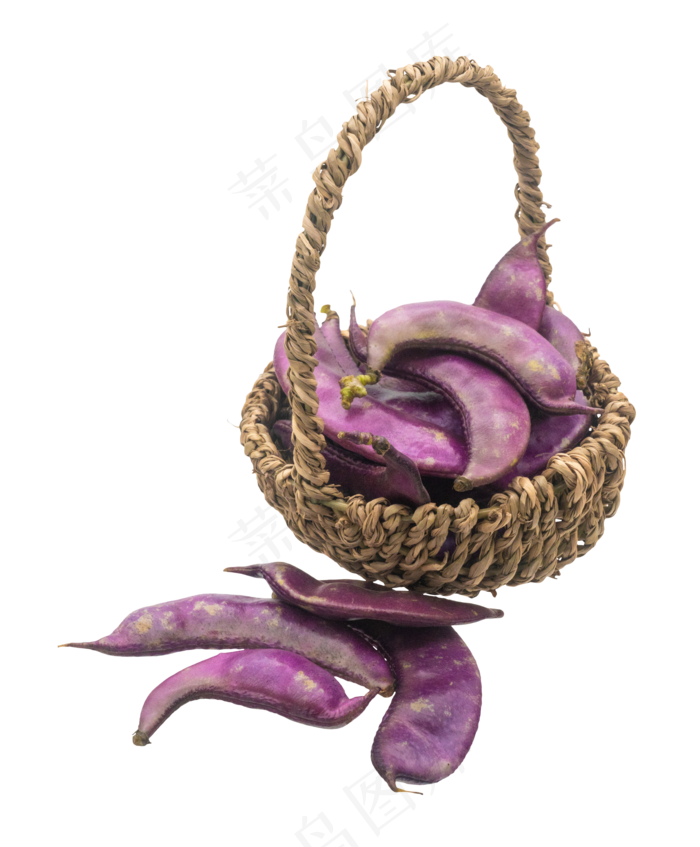 紫色蔬菜扁豆
