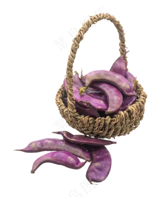 紫色蔬菜扁豆
