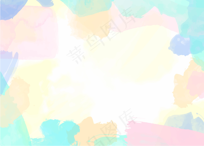 水彩抽象背景eps,ai矢量模版下载