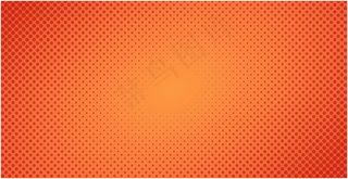 点式半色调红橙色背景或波普艺术渐变背景插图