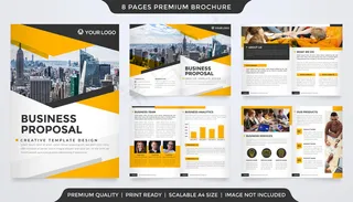 商业计划书模板高级样式