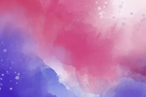 紫色和粉色的水彩画背景