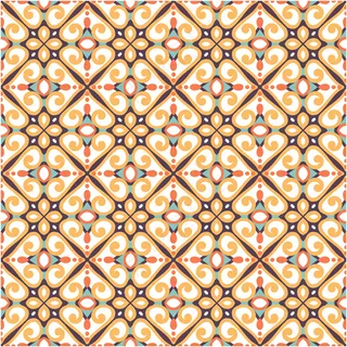 无缝秋季图案背景