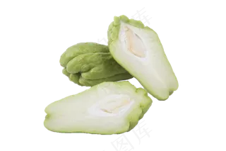 新鲜可口美味的佛手瓜