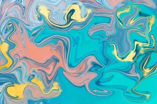 金色光泽的液体大理石背景