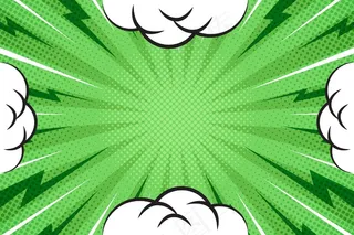 平面漫画风格背景