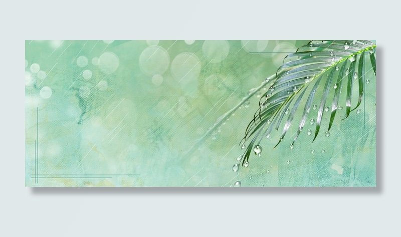 寒露创意二十四节气背景合成