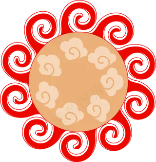 中国风祥云装饰图案