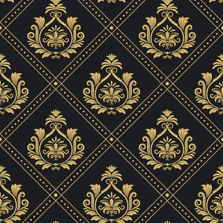 背景维多利亚帝王图案无缝巴洛克。背景装饰