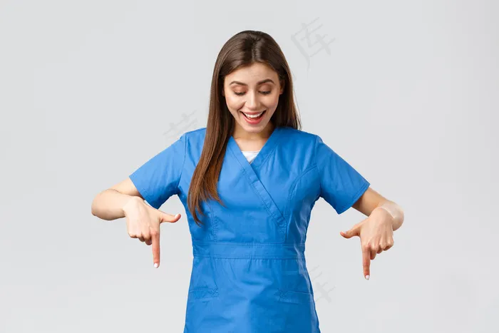 美女护士画像