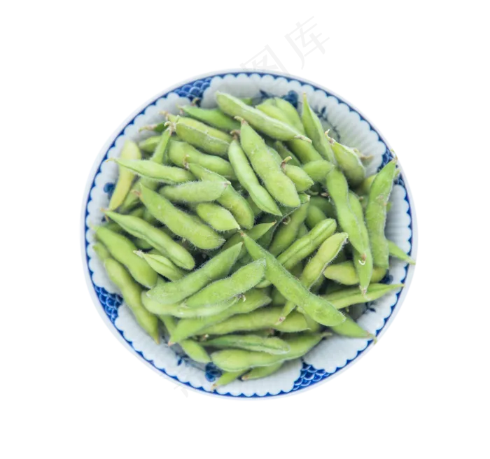 白底蔬菜毛豆(1403X1314(DPI:300))psd模版下载