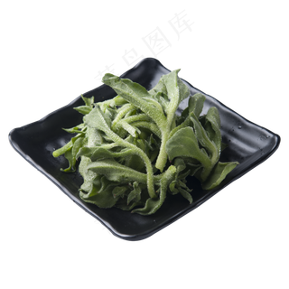 一盘绿色青菜