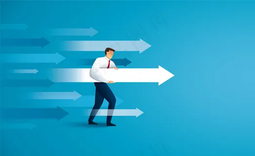 商人用大箭瞄准