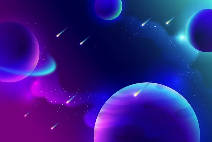 梯度星系背景eps,ai矢量模版下载