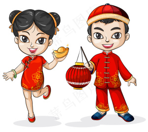 一男一女中国人