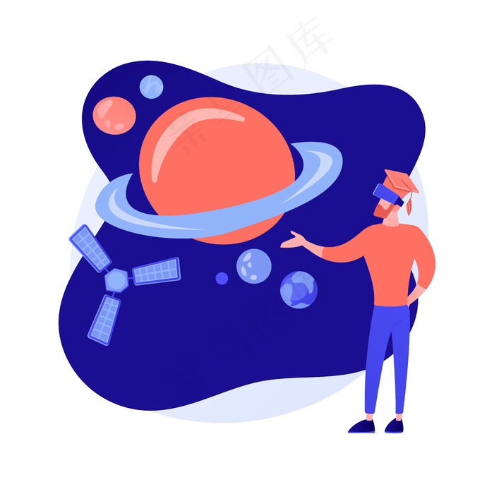 虚拟现实空间探索。创新教育技术、现代娱乐、沉浸式体验