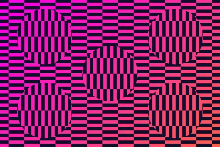 迷幻性视错觉背景eps,ai矢量模版下载