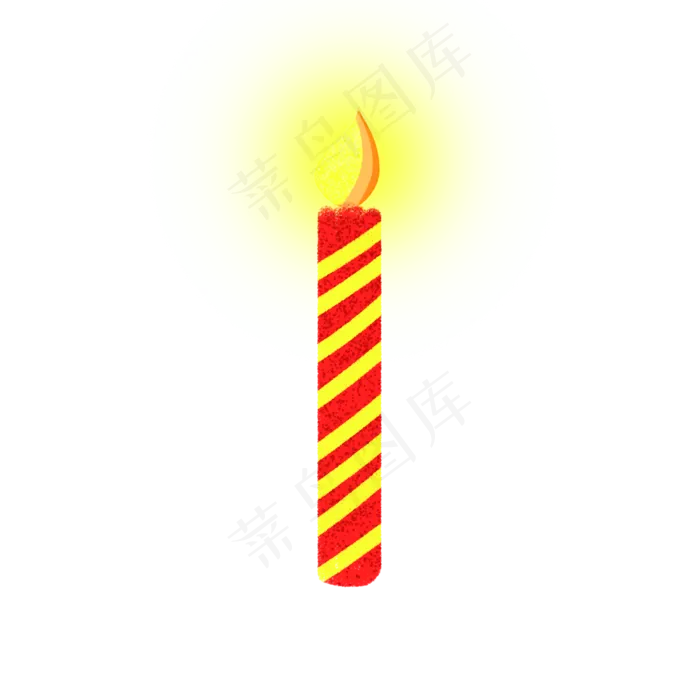 卡通蜡烛PNG下载(2000X2000(DPI:300))psd模版下载