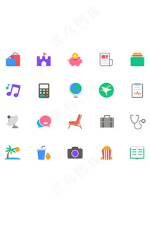 应用商店分类图标icon