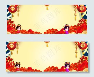 梦幻唯美中秋电商banner