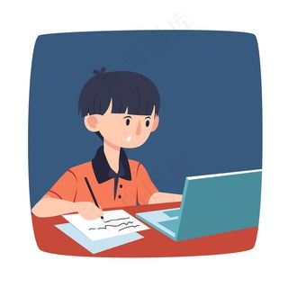 儿童在线课程概念