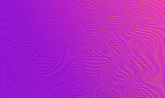 抽象彩色半色调点水平背景