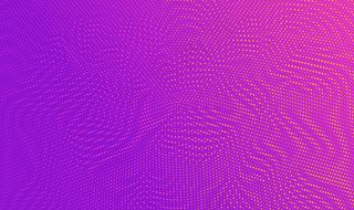 抽象彩色半色调点水平背景