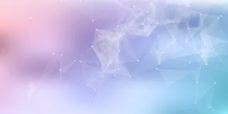 抽象横幅banner用一种低复杂度的网络通信设计