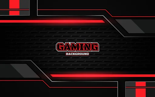 抽象的未来黑色和橙红色背景