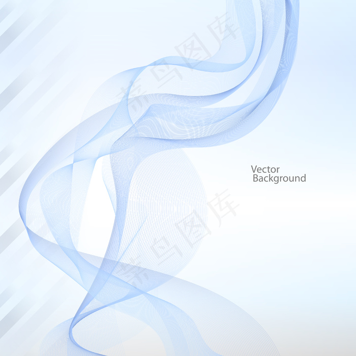 色带抽象的背景和变化的颜色在白色