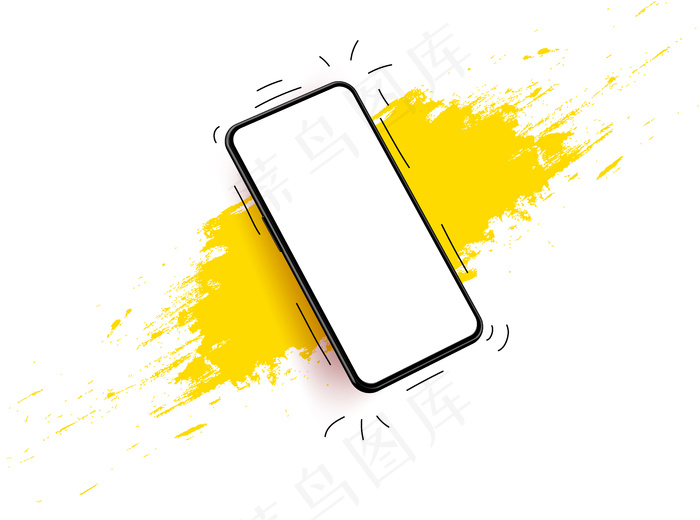 移动模板线框应用程序开发现实的三维插图。eps,ai矢量模版下载