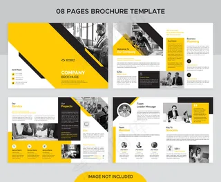 公司08页宣传册