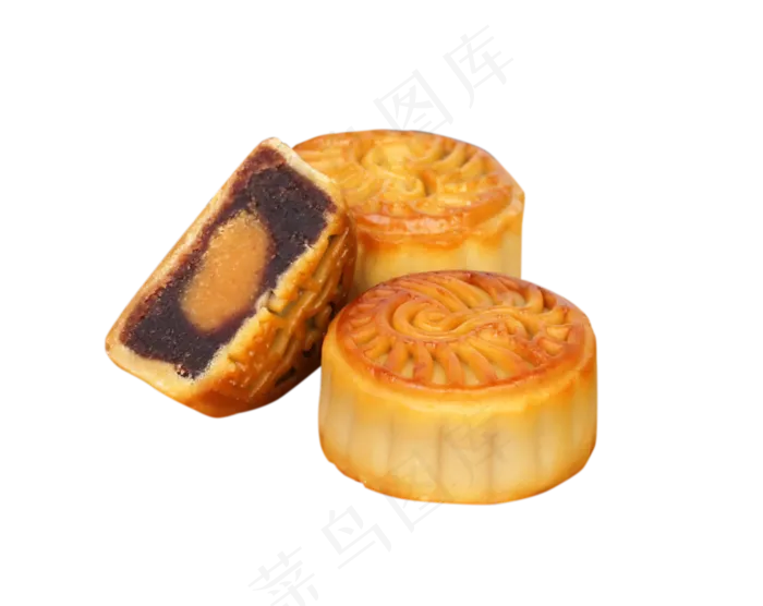 豆沙月饼(2517X2000(DPI:300))psd模版下载
