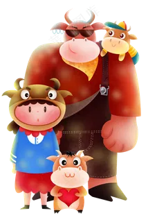 牛年大聚会一家团聚新年新春佳节 牛年大聚会一家团聚新年新春佳节