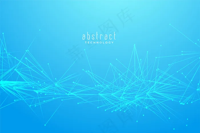 抽象分形混沌线连接背景eps,ai矢量模版下载