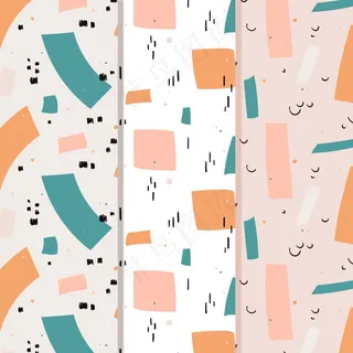 抽象手绘图案集 抽象手绘图案集