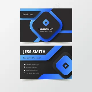 简约neumorph名片