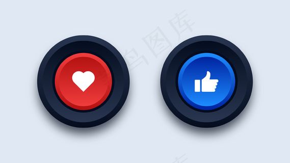 喜欢和喜爱的图标