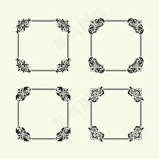 复古装饰框套装