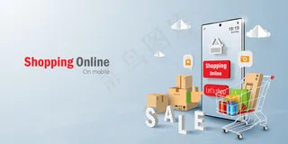 基于手机app移动应用的网上购物数字化营销理念